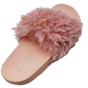 😻Fun-1 Fluffy Non-Slip Plush Slippers!